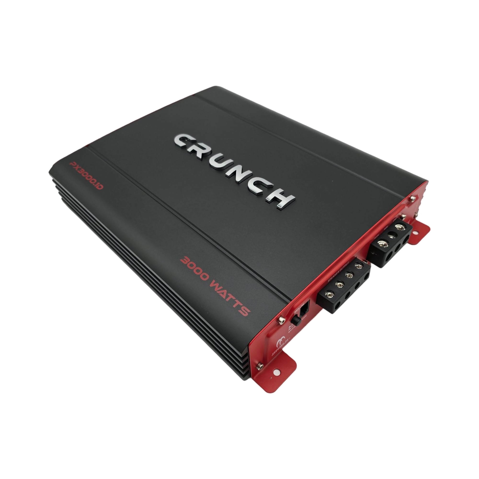 Crunch PX-3000.1D 3000W Monoblock Class-D Car Amplifier, 1-Ohm Stable, Variable Low-Pass, 45Hz Bass Boost, Subsonic Filter, Bass Remote Included Crunch PX-3000.1D 3000W Monoblock Class-D Car Amplifier, 1-Ohm Stable, Variable Low-Pass, 45Hz Bass Boost, Subsonic Filter, Bass Remote Included
